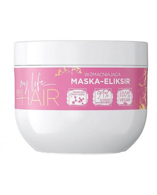 Μάσκα μαλλιών με αβοκάντο και πεπτίδια