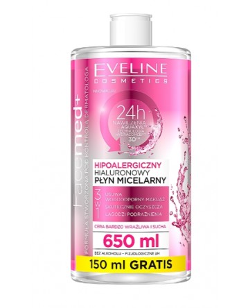 Μικυλλιακό νερό με υαλουρονικό οξύ