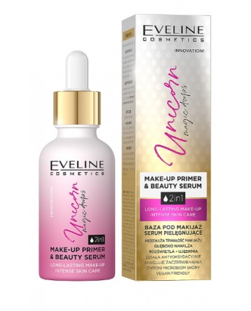 Eveline Unicorn Magic Drops Beauty Make Up Primer & Beauty Serum Βάση προσώπου