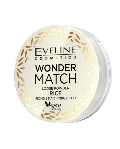 Eveline Cosmetics Wonder Match Loose Powder Rice Πούδρα ρυζιού προσώπου