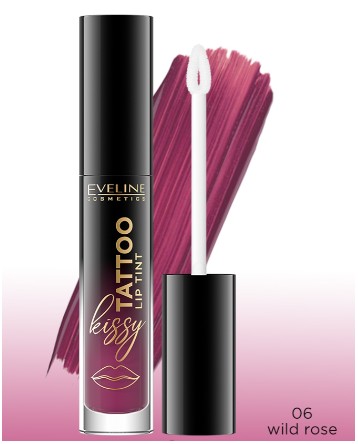 Eveline Kissy Tattoo Lip Tint Κραγιόν μεγάλης διάρκειας