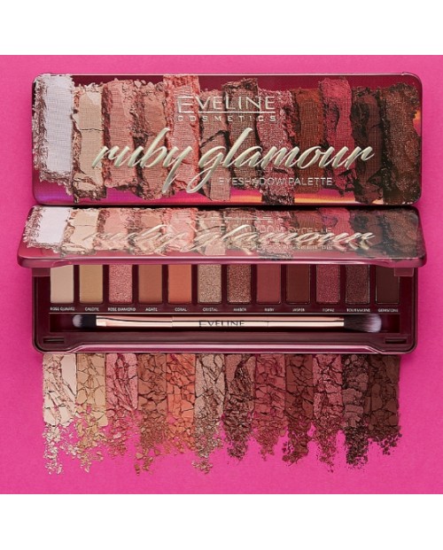 Eveline Cosmetics Ruby Glamour Eyeshadow Palette