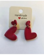 Κρεμαστές καρδο΄΄υλες κόκκινες